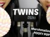 ASMR TWINS Intense POOFY POP Marshmallow (SOFT STICKY EATING MOUTH SOUNDS) No Talking | SAS-ASMR