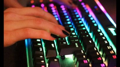 ASMR Typing On 2 Different Keyboards – NO TALKING – for Sleep and Tingles