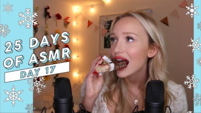 ASMR Unboxing Vegan Cuts Box (Tracing, Tapping, Eating, Crinkles + More!) #25DaysOfASMR | GwenGwiz