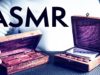 ASMR Unboxing WOOD GAME BOXES (Cards, Dice, Dominoes) ?Wonderful Sounds