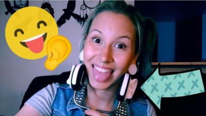 ASMR – Unique ear eating w / lens licking ???