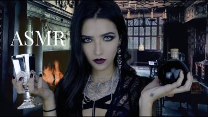 ASMR Vampire Hostess Welcomes You… (Light layered sounds & others)