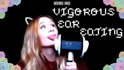 ASMR Vigorous Ear Eating