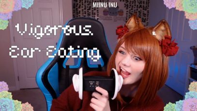 ASMR Vigorous Ear Eating (30k Special)