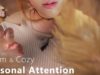 ASMR Warm & Cozy Personal Attention ? (Touching Your Face, Massage, Cleansing, Haircut, Makeup)