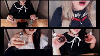 ASMR Water & Mouth sound Layered A Cappella ??