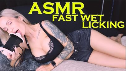 ASMR Wet fast aggressive Ear Eating & Licking – Intense Mouth Sounds to relax