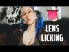 ASMR | Wet kisses & lens licking ??