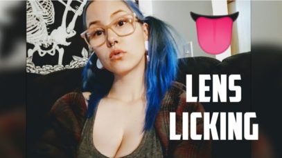 ASMR | Wet kisses & lens licking ??
