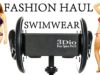ASMR Whisper & 3Dio Ear Massage | Try On Swimwear, Heels & Fashion Haul by Zaful
