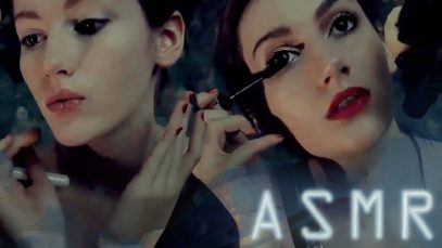 АСМР вечерний макияж – шепот / ASMR whisper