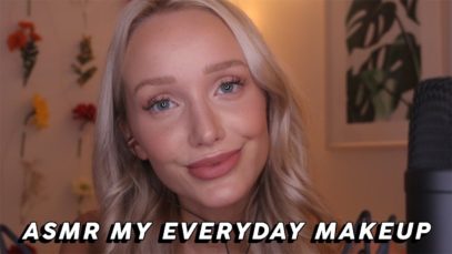 ASMR Whispered Everyday Makeup Routine Nov 2018 (Tapping, Lid Sounds…) | GwenGwiz