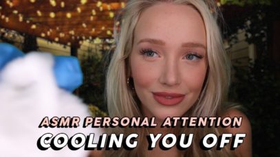 ASMR Whispered Helping You Cool Down From The Heat! (Personal Attention Relaxation) | GwenGwiz