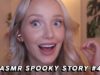 ASMR Whispered Spooky Story #4 (Binaural Ear To Ear Reading + Page Turning) | GwenGwiz