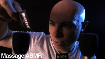 ASMR Whispering & Brushing the Microphones