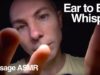 ASMR Whispering Ear to Ear Hand Movements & Touching