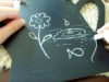 ASMR Whispering – Relaxing Chalk & Chalkboard Drawing/Writing
