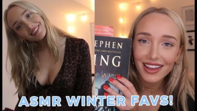 ASMR Winter Favourites (Tapping, Scratching, Fabric, Pages) | GwenGwiz