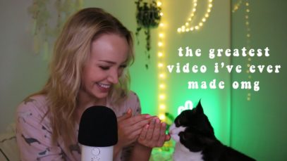 ASMR With My Love! | kitty purrs, whispers, licking