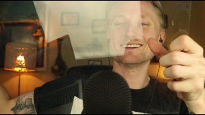 ASMR with Plexiglass + [Tapping] [Tracing] [Storytelling]