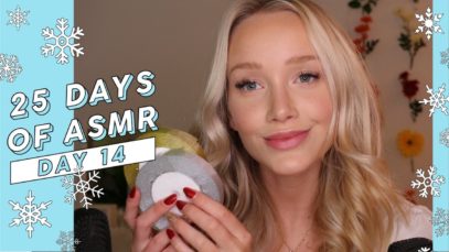 ASMR Wrapping Presents! (Whispers, Tapping, Paper, Crinkles…) #25DaysOfASMR | GwenGwiz