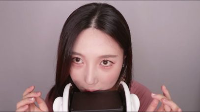[ASMR] 적절한 숨소리와♥빠른입소리X귀 맨손 터치 ear eating licking ASMR I 귀뽀뽀 I 귀마사지 I Licking I 리얼사운드 I Kiss