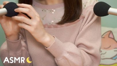[ASMR] マイクスクラッチングしながら「か行」のオノマトペを囁く?