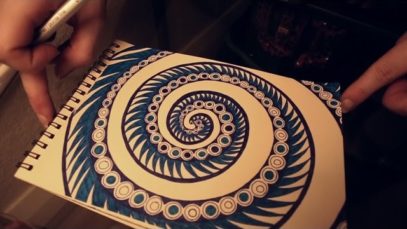 [ASMR] Zentingle Saturdays ~ Drawing & Whispered Thoughts