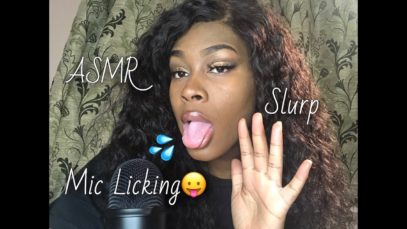 ASMR~Mic Licking | Fast Mouth Sounds, Tongue Fluttering, Tongue Clicking, Finger Fluttering, Kissing