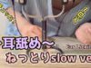 【ASMR】早くも耳舐め第３弾笑！ねっとりまったりslow ver.  -ear licking, whisper voice, slow, relax, sleep, binaural