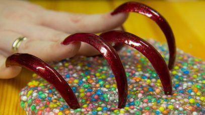 Best ASMR slime triggers no talking asmr satisfying slime long nails