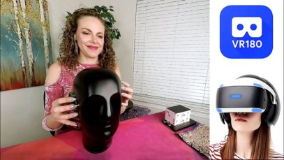 Binaural ASMR Tapping in VR | B1E Dummyhead Mic w/ Corrina | VR180 | 3D – 5.7K