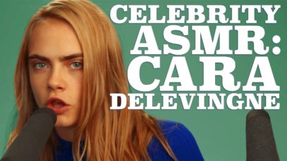 Cara Delevingne Explores #ASMR | W Magazine