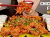 CHICKEN FEET ASMR *SPICY* NO TALKING EATING SOUNDS + 무뼈닭발과 스팸무스비 리얼사운드