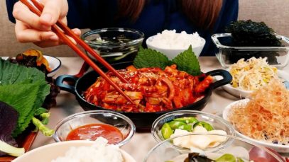 COOKING MUKBANG :) Spicy Octopus, Sliced ​​squid, cucumber sea mustard cold soup. | bokyoung