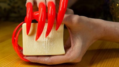 CUTTING & CARVING SOAP ASMR NAIL TAPPING SCRATCHING ASMR NO TALKING