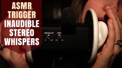 ((d~.~b )) 3 Dio Random ASMR TRIGGER Sounds ~ Inaudible Whispers, Wooden Treats & lots More