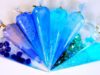 【DIY】Slime With Piping Bags | BLUE Glossy Slime ?Oddly Satisfying Video 2020?
