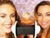 Double ASMR Wet Mouth Sounds & Eating Cupcakes! Binaural Ear to Ear Whisper, 3Dio Lip Smacking