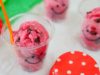 Edible Watermelon Cookie Dough なんちゃってスイカアイスクリーム アメリカではクッキー生地を焼かずに食べることがあるとか