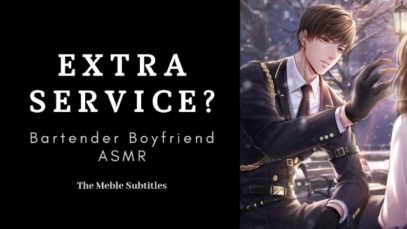 [ENG SUB] ASMR Gentle Play with Hard Dominant Bartender