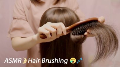 (ENG SUB)[Japanese ASMR] Scalp Massage, Hair Brushing / Whispering