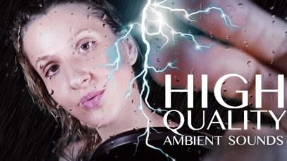 ☂️Epic ASMR Rain And Thunder WHISPERS ☂️1 Hr Sleep Sounds | Hand Movements