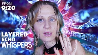 ?EXTREMELY Hypnotic Echo Tunnel For Deep Sleep ? ASMR Whispers & Theta Binaural Beats