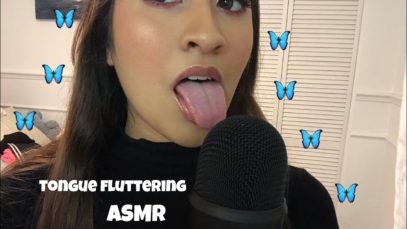 FAST Tongue Fluttering & Some Mouth Sounds ASMR