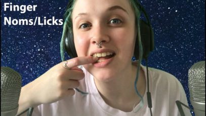 Finger Licks/Noms ASMR ?? Soft Mouth Sounds To Send You To Sleep ?