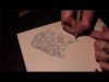 Free Flow & Free Style Drawing + Tribal Inspired Design ~ ASMR Whisper