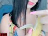 Girl Swallows Banana ASMR