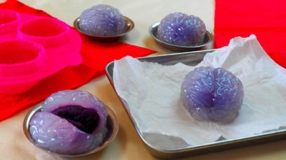Halloween Brain Water Cakes Mizu-Manju 脳みそ 水まんじゅう