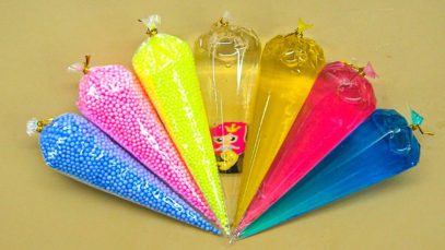 How To Make Crunchy Slime with Piping Bags! Oddly Satisfying Video That Makes You Sleepy!